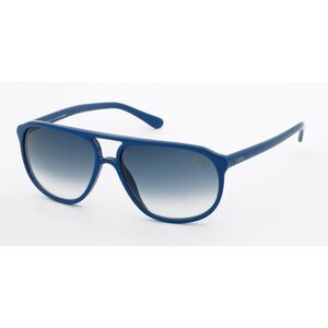 Lozza Aviator Sunglasses SL3066 Blue Gradient Unisex Blue
